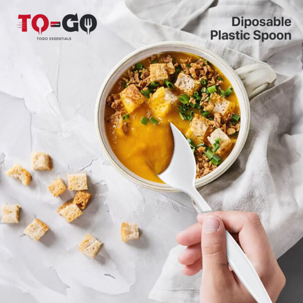 Plastic Spoons - 1000 Pcs