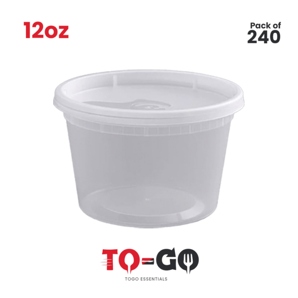 Deli Containers (240Pcs)