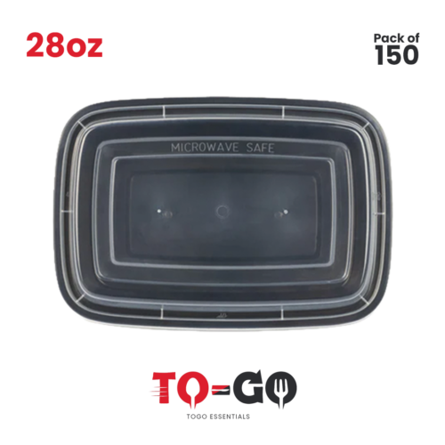 Rectangular Containers (150Pcs)